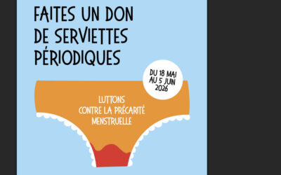 Ensemble, agissons contre la précarité menstruelle !